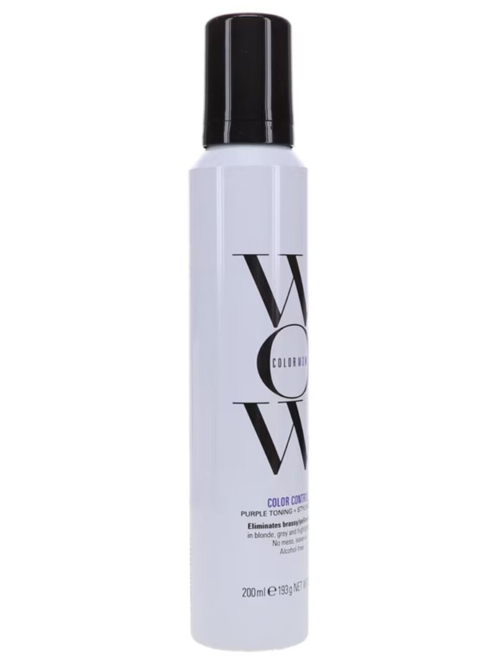 Color Wow Color Control Purple Toning + Styling Foam 6.8 Oz.